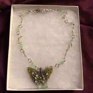 Gorgeous Butterfly beaded necklace